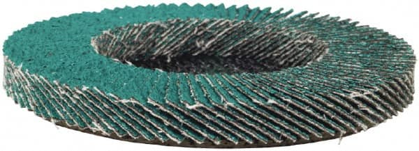 Standard Abrasives - Flap Disc - Polyester Backing, Arbor Attaching System - Exact Tooling