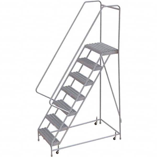 TRI-ARC - Rolling & Wall Mounted Ladders & Platforms Type: Rolling Warehouse Ladder Style: Rolling Safety Ladder - Exact Tooling