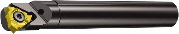 Sandvik Coromant - 25mm Min Bore Diam, 141mm OAL, 20mm Shank Diam, 254R/LKF-R Indexable Boring Bar - 254RG-22CC.. Insert - Exact Tooling