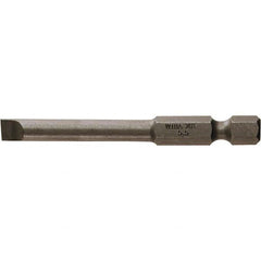 Wiha - 7/32" Power Bit - 1/4" Drive, 2-3/4" OAL - Exact Tooling