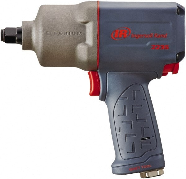 Ingersoll-Rand - 1/2" Drive, 8,500 RPM, 900 Ft/Lb Torque Impact Wrench - Pistol Grip Handle, 1,220 IPM, 24 CFM, 90 psi, 1/4" NPT Inlet - Exact Tooling