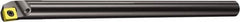 Sandvik Coromant - 0.7717" Min Bore Diam, 8" OAL, 5/8" Shank Diam, E..SCLCR/L-R Indexable Boring Bar - Screw-On Holding Method - Exact Tooling