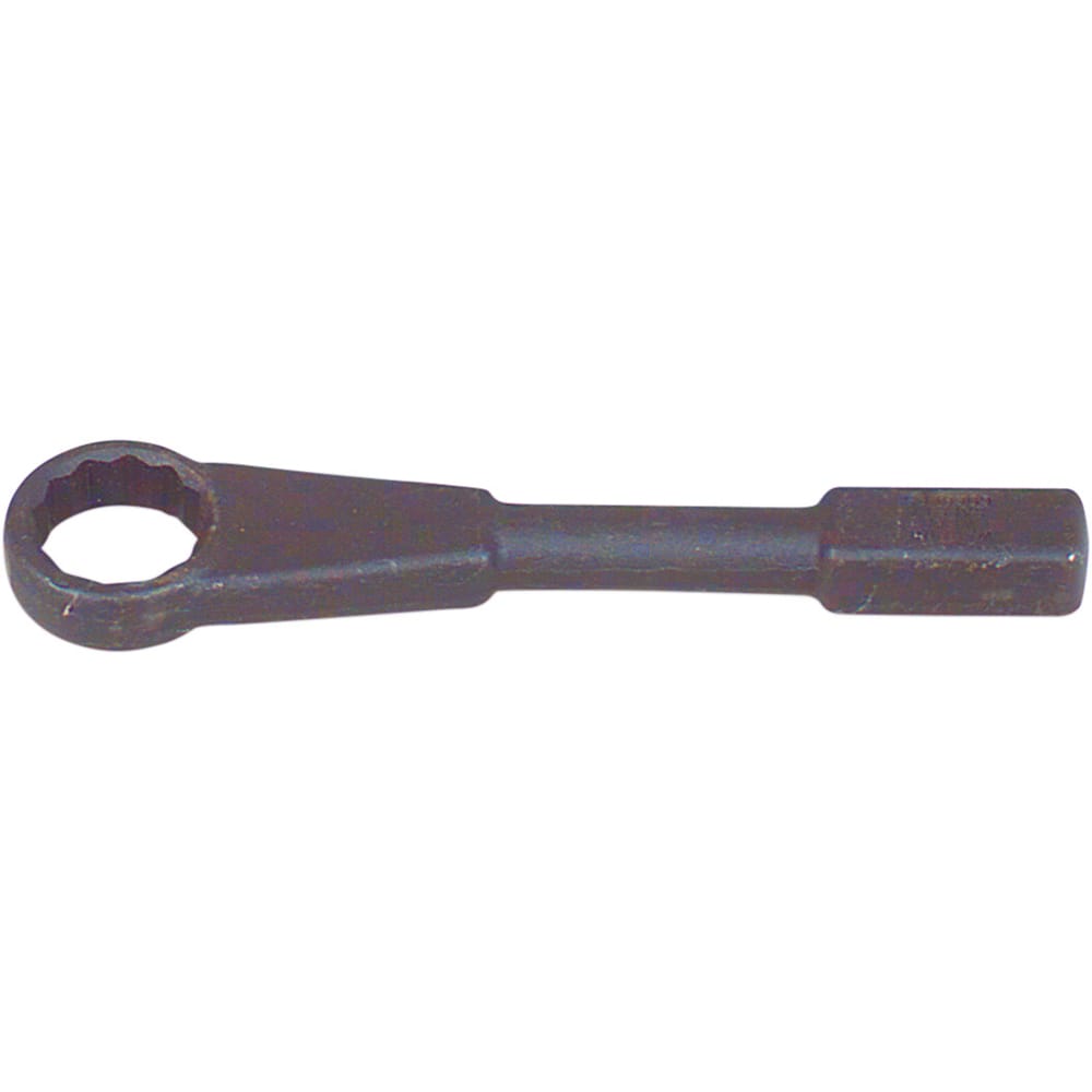 Wright Tool & Forge - Box Wrenches; Wrench Type: Striking ; Tool Type: Straight Handle ; Size (Inch): 4-5/8 ; Number of Points: 12 ; Head Type: Single End ; Finish/Coating: Black - Exact Tooling