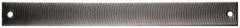 PFERD - 12" Long, Second Cut, Flat American-Pattern File - Curved Cut, 0.38" Overall Thickness, Flexible - Exact Tooling