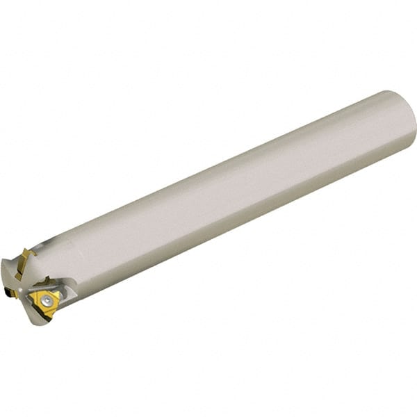 Vargus - 1.388" Cut Diam, 5.12" Max Depth of Cut, 1" Shank Diam, Internal Indexable Thread Mill - Insert Style 3AI, 3/8" Insert Size, 3 Inserts, Toolholder Style TM SC C, 8.346" OAL - Exact Tooling