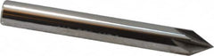 Keo - 1/4" Head Diam, 1/4" Shank Diam, 6 Flute 60° Solid Carbide Countersink - Exact Tooling
