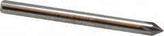 Keo - 1/8" Head Diam, 1/8" Shank Diam, 6 Flute 60° Solid Carbide Countersink - Bright Finish, 1-1/2" OAL, Single End - Exact Tooling