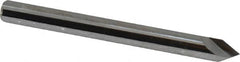Keo - 3/16" Head Diam, 3/16" Shank Diam, 1 Flute 60° Solid Carbide Countersink - Exact Tooling