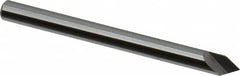 Keo - 1/8" Head Diam, 1/8" Shank Diam, 1 Flute 60° Solid Carbide Countersink - Exact Tooling