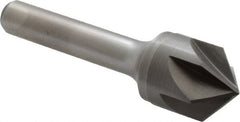Keo - 3/4" Head Diam, 3/8" Shank Diam, 6 Flute 100° Solid Carbide Countersink - Exact Tooling