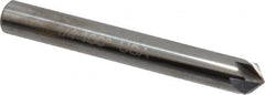 Keo - 1/4" Head Diam, 1/4" Shank Diam, 6 Flute 100° Solid Carbide Countersink - Exact Tooling