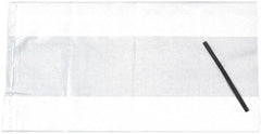 Ability One - Hazardous Waste Bags; Type: Motion Sickness Bag ; Capacity (Gal.): 0.28 ; Thickness (mil): 1.2 ; Width (Inch): 6-1/8 ; Height (Inch): 12 ; Color: White - Exact Tooling