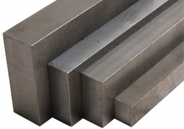 Value Collection - 3/8 Inch Thick x 2 Inch Wide x 12 Inch Long, 420 ESR Stainless Steel Rectangular Rod - Tolerance:  +0.015/+0.055 Inch Thickness, +0.060/+0.187 Inch Wide, +0.125/+0.375 Inch Length - Exact Tooling