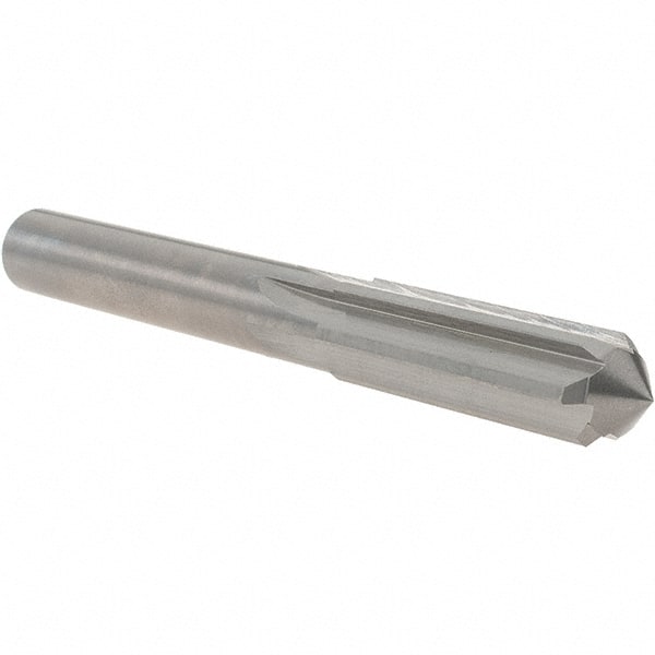 OSG - 12.1mm Solid Carbide Chucking Reamer - Straight Flute, 11.11mm Straight Shank, 38mm Flute Length, 102mm OAL - Exact Tooling