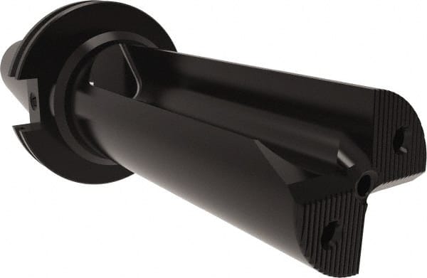 Allied Machine and Engineering - 5-3/4" Max Drill Depth, 2.2xD, 61mm Diam, Indexable Insert Drill - 2 Inserts, CAT50 Taper Shank - Exact Tooling