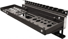 Triton - 20" Long Black Pegboard Magnetic Mount - For Use with Chest, Cabinets & Workbenches - Exact Tooling