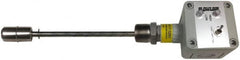 Flowline - 0.812 Inch Diameter x 2 Ft. Long, Liquid Level Sensor and Probe High Level Alarm, 55 Gallon Drum Alarm - 9 VDC Volts, Stainless Steel - Exact Tooling