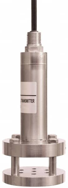 Flowline - 11.55' Water Column Transmission Range Wastewater Pressure Level Transmitter - 5 Max psi, ±0.25% of Full Scale Accuracy, 13 to 30 VDC - Exact Tooling