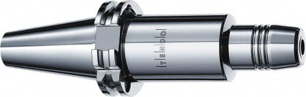 Schunk - CAT50 Taper Shank, 3/4" Hole Diam, Hydraulic Tool Holder/Chuck - 42mm Nose Diam, 152.4mm Projection, 46.5mm Clamp Depth, 25,000 RPM, Through Coolant - Exact Tooling