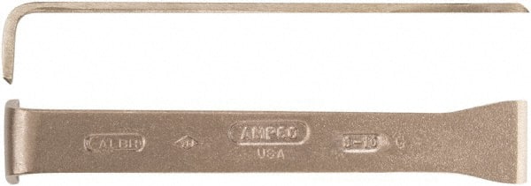 Ampco - Stiff Aluminum Bronze Alloy 2-Edge Scraper - 7/8" Blade Width x 7/8" Blade Length - Exact Tooling