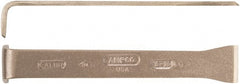 Ampco - Stiff Aluminum Bronze Alloy 2-Edge Scraper - 7/8" Blade Width x 7/8" Blade Length - Exact Tooling