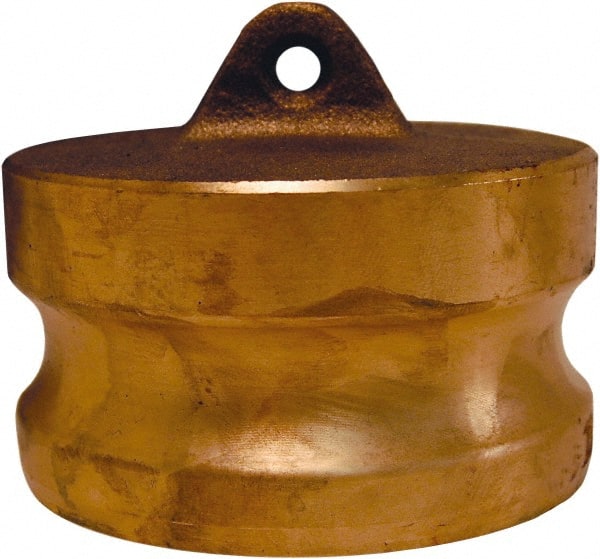 Dixon Valve & Coupling - 3/4" Brass Cam & Groove Suction & Discharge Hose Dust Plug For Use with Couplers - Part DP, 250 Max psi - Exact Tooling