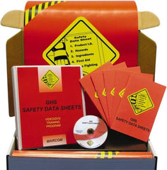 Marcom - GHS Safety Data Sheets, Multimedia Training Kit - 16 Minute Run Time DVD, 1 Course, English - Exact Tooling