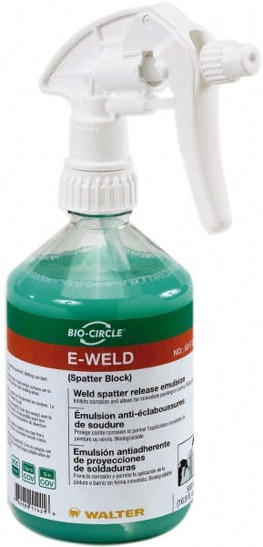 WALTER Surface Technologies - Water Based Anti-Spatter - 169 oz Plastic Spray Bottle - Exact Tooling
