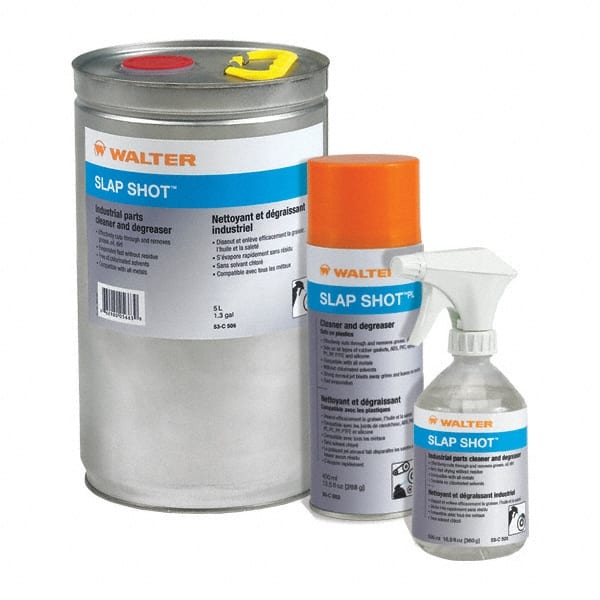 WALTER Surface Technologies - 5.3 Gal Bucket Cleaner/Degreaser - Nonchlorinated, Characteristic - Exact Tooling