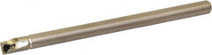 Kyocera - 0.312" Min Bore Diam, 4" OAL, 1/4" Shank Diam, A/S-STLB(P)-AE Indexable Boring Bar - 0.472" Max Bore Depth, TBGT 121.., TBGW 121.., TBMT 121.. Insert, Screw Holding Method - Exact Tooling