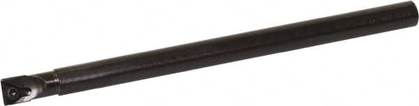 Kyocera - 0.312" Min Bore Diam, 4" OAL, 1/4" Shank Diam, S...STUP (B) Indexable Boring Bar - 1/2" Max Bore Depth, TBGT 121.., TBGW 121.., TBMT 121.. Insert, Screw Holding Method - Exact Tooling