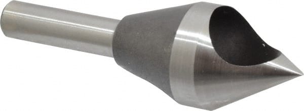 Keo - 1" Head Diam, 3/8" Shank Diam, 0 Flute 60° Cobalt Countersink - Exact Tooling