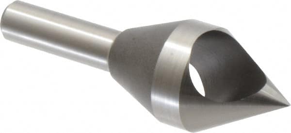 Keo - 1-1/4" Head Diam, 1/2" Shank Diam, 0 Flute 60° Cobalt Countersink - Exact Tooling