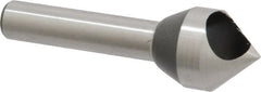 Keo - 3/4" Head Diam, 3/8" Shank Diam, 0 Flute 82° Cobalt Countersink - Bright Finish, 2-3/8" OAL, Single End, Straight Shank, Right Hand Cut - Exact Tooling