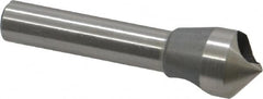 Keo - 1/2" Head Diam, 5/16" Shank Diam, 0 Flute 100° Cobalt Countersink - Bright Finish, 1-3/4" OAL, Single End, Straight Shank, Right Hand Cut - Exact Tooling