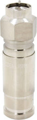 Ideal - Straight, RG11 Compression Coaxial Connector - Compatible with RG11 - Exact Tooling