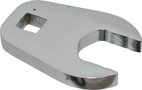 Proto - 26mm 1/2" Drive Full Polish Chrome Open End Crowfoot Wrench - 2.9" OAL - Exact Tooling
