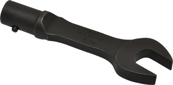 Proto - 9/16" Open End Torque Wrench Interchangeable Head - 695 In/Lb Max Torque, Use with Proto Torque Wrenches - Exact Tooling