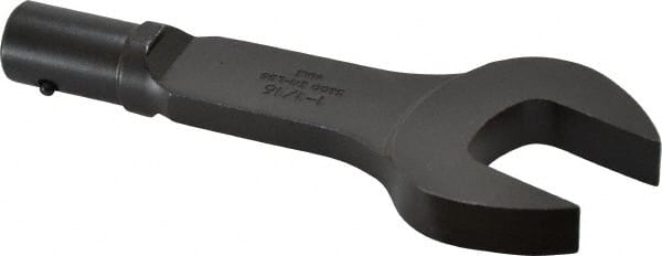 Proto - 1-1/16" Open End Torque Wrench Interchangeable Head - 3,600 In/Lb Max Torque, Use with Proto Torque Wrenches - Exact Tooling