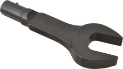 Proto - 1-1/8" Open End Torque Wrench Interchangeable Head - 3,600 In/Lb Max Torque, Use with Proto Torque Wrenches - Exact Tooling