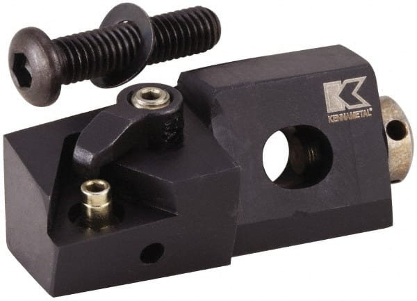 Kennametal - Series Kenloc, Right Hand, MTGN Toolholder Compatibility, TN.. Insert Compatibility, Indexable Turning Cartridge - Pin & Clamp Holding Method, 55mm OAL x 14mm OAW x 19.25mm OAH - Exact Tooling