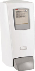 Rubbermaid - 2 L Liquid Hand Soap Dispenser - Plastic, Hanging, White - Exact Tooling