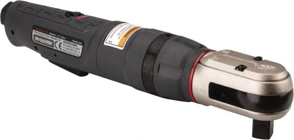 Ingersoll-Rand - 1/2" Drive, 200 RPM, 65 Ft/Lb Torque Ratchet Wrench - Inline Handle, 23 CFM, 1/4" NPTF Inlet - Exact Tooling
