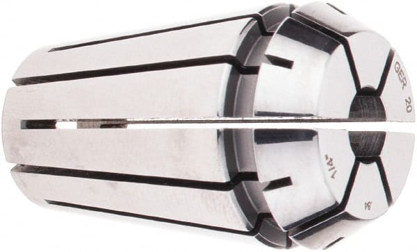 HAIMER - 0.21 to 0.25" ER20 Collet - 0.0002" TIR - Exact Tooling