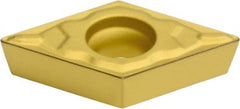 Sumitomo - DCMT32.50.5 ELU Grade AC820P Carbide Turning Insert - Al2O3 Finish, 55° Diamond, 3/8" Inscr Circle, 5/32" Thick, 0.0078" Corner Radius - Exact Tooling