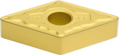 Sumitomo - DNMX433 ESEW Grade AC820P Carbide Turning Insert - Al2O3 Finish, 55° Diamond, 1/2" Inscr Circle, 3/16" Thick, 3/64" Corner Radius - Exact Tooling