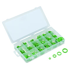 270 Pieces HNBR O-Ring Assortment - For R134A Air Conditioning systems - Exact Tooling