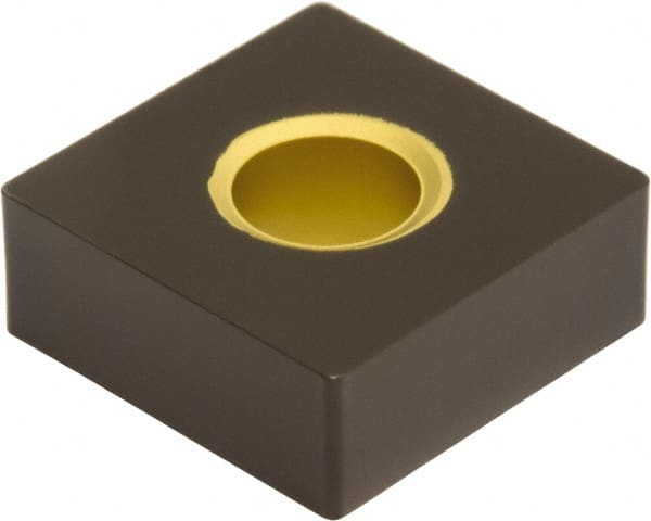 Hertel - SNMA322 NONE Grade HC305T Carbide Turning Insert - Al2O3 Finish, 90° Square, 3/8" Inscr Circle, 1/8" Thick, 1/32" Corner Radius - Exact Tooling