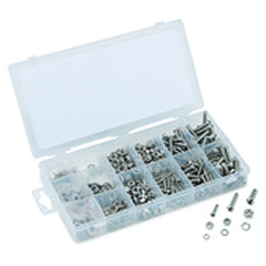 100 Pieces - Metric Nylon Locknut Assortment - M4 - M12 - Exact Tooling