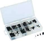 160 Pc. Metric Allen Head Set Screw Asst. - 3mm x 5mm - 10mm x 12mm - Exact Tooling